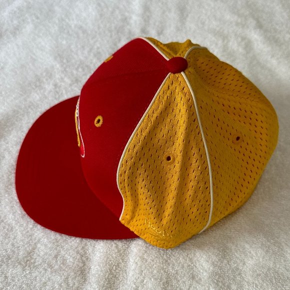 NEW Houston Rockets NBA Reebok Jersey Mesh Tonal Fitted Cap 7 1/8 - Picture 3 of 7